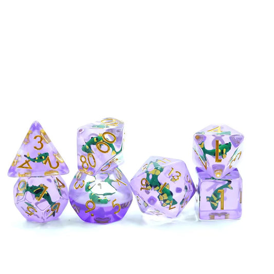 Koi Fish Dice D&D Dungeons Dragons DnD RPG Polyhedral - DCEAJ - Merchants of Immersion