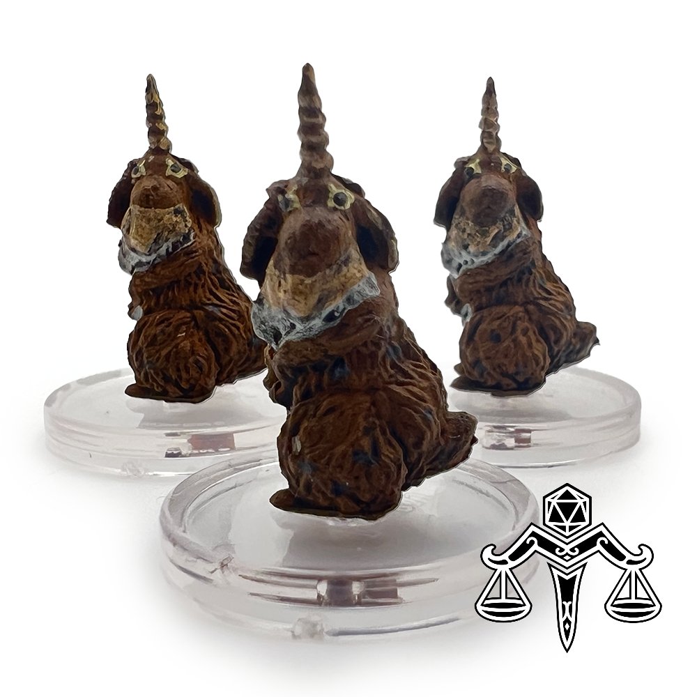 Almiraj Fey Rabbit 3 Pack - Fangs & Talons 04 - DnD Icons of the Realms - FAT04#3 - Merchants of Immersion