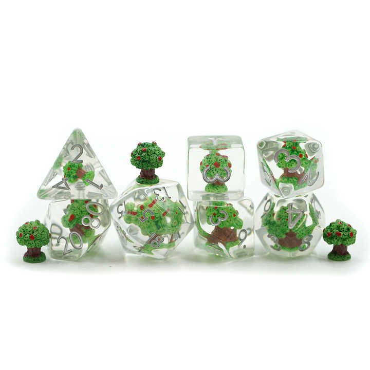 Apple Tree Druid Dice D&D Dungeons Dragons DnD RPG Polyhedral - DCE81 - Merchants of Immersion