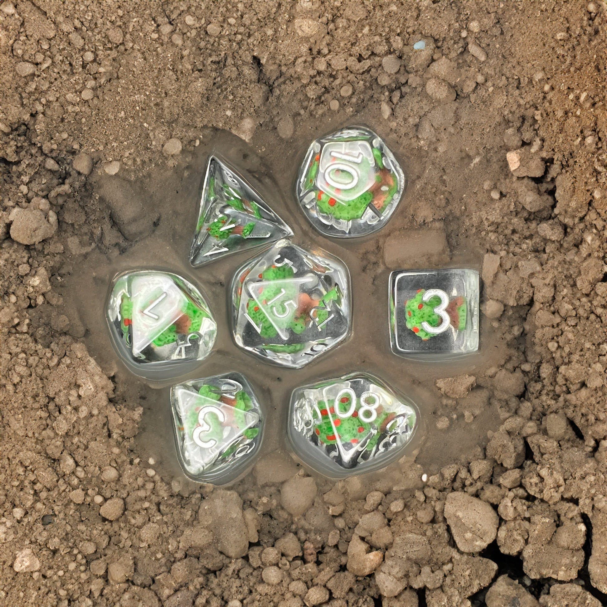 Apple Tree Druid Dice D&D Dungeons Dragons DnD RPG Polyhedral - DCE81 - Merchants of Immersion