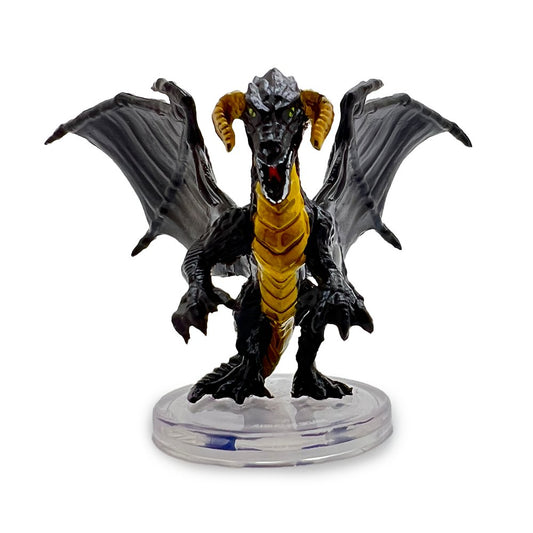 Baby Black Dragon Wyrmling - Fizban Treasury Dragons 21 - DnD Icons the Realms - FTD21 - Merchants of Immersion