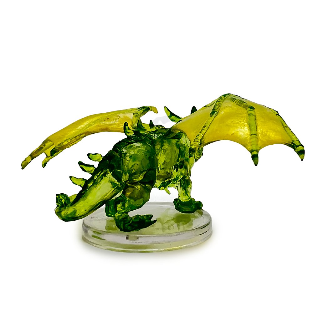 Baby Emerald Dragon Wyrmling - Fizban Treasury Dragons 13 - DnD Icons Realms - FTD13 - Merchants of Immersion