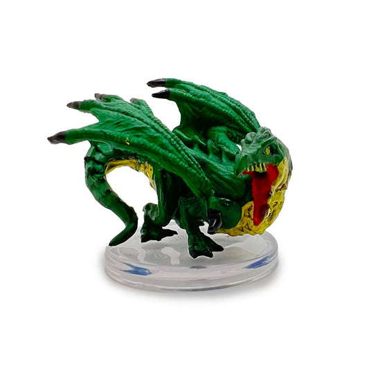 Baby Green Dragon Wyrmling - Fizban Treasury Dragons 20 - DnD Icons of Realms - FTD20 - Merchants of Immersion