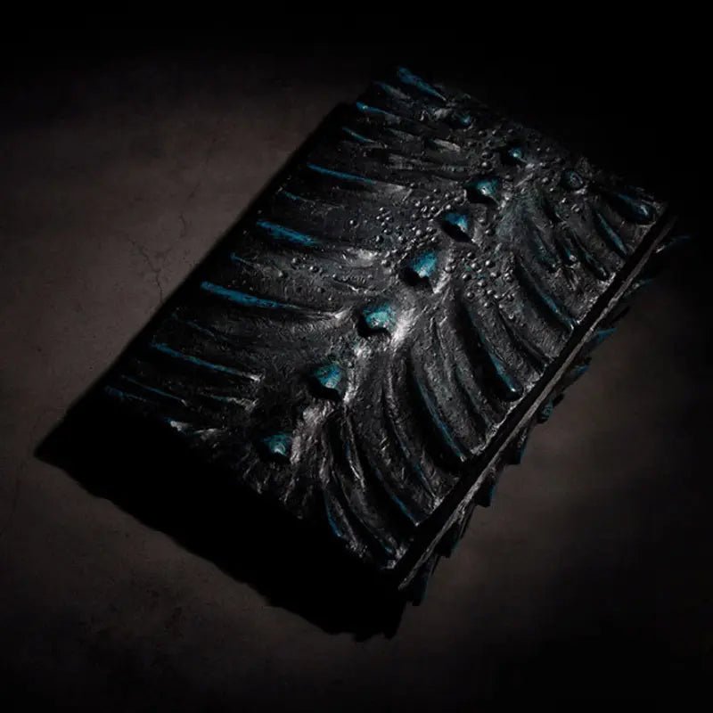 Blue Dragon Eye Journal for D&D Pathfinder - 3D Embossed Writing Notebook - JNL03 - Merchants of Immersion