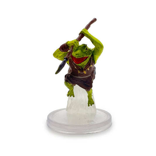 Bullywug Warrior DnD - Snowbound 10 - Dungeons and Dragons Icons of the Realms - SBD10 - Merchants of Immersion