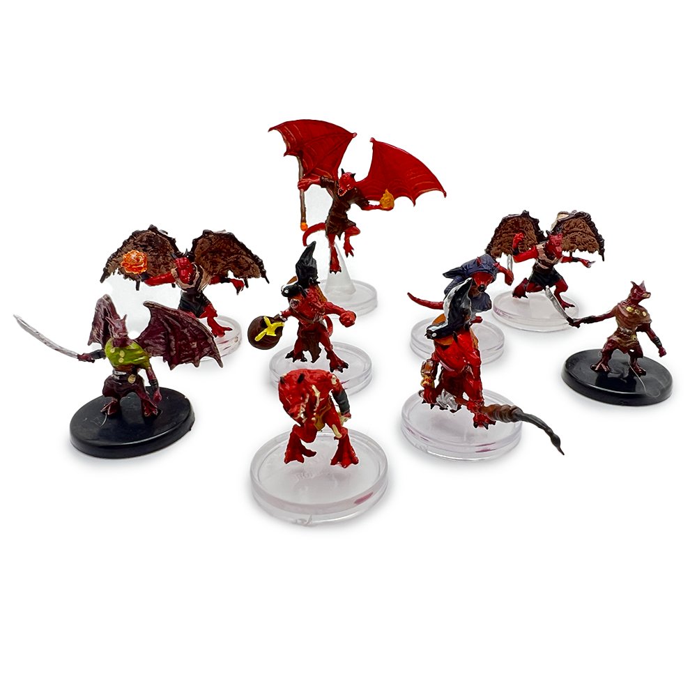 Custom Kobold Warband Pack - DnD Icons of the Realms - FAT:02,15,24A,24B|MMT:05,14|FTD:18,08,06 - Merchants of Immersion