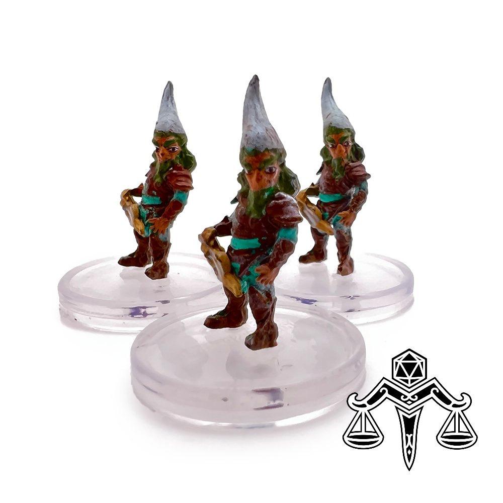 Dragon Speaker Gnome 3 Pack - Fizbans Treasury Dragons 04- DnD Icons Realms Bard - FTD04#3 - Merchants of Immersion