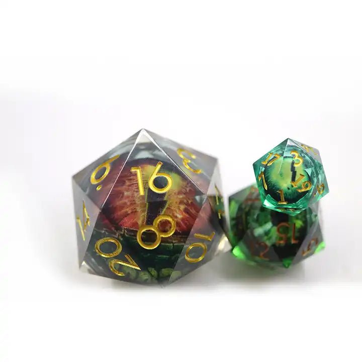 Flying Eyeball Monster Giant D20 50mm Eye Demon D&D Dungeons Dragons DnD RPG - DCEA6 - Merchants of Immersion