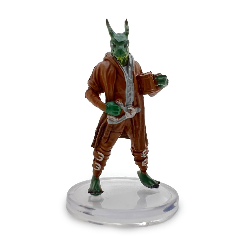 Green Emerald Dragonborn - Fizban Treasury Dragons 14 - DnD Icons of the Realms - FTD14 - Merchants of Immersion