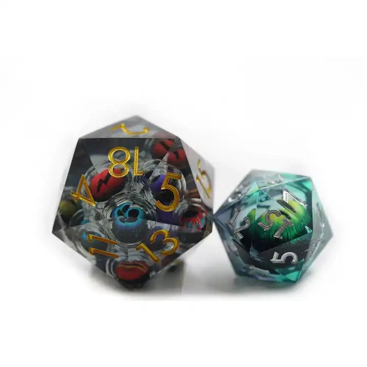 Moving Demon Eyeball Cluster D20 Oversize 33mm Dice Eye D&D Dungeons Dragons DnD - DCEA9 - Merchants of Immersion