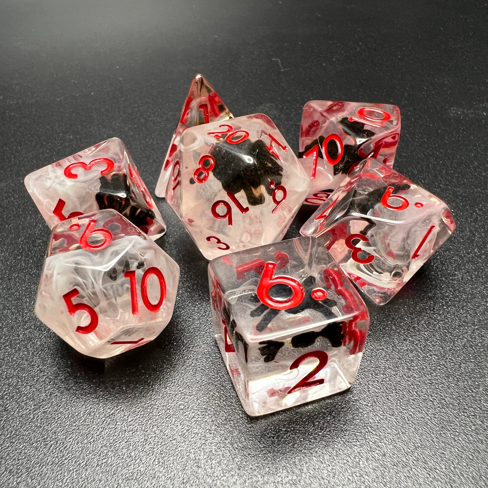 Spider Dice Set for D&D Pathfinder RPG - DCE19 - Merchants of Immersion