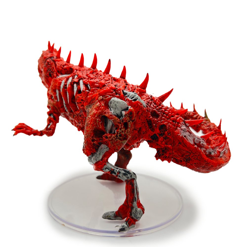 T Rex Zombie - Boneyard 44 - DnD Dungeons Dragons Icons of the Realms - BYD44 - Merchants of Immersion