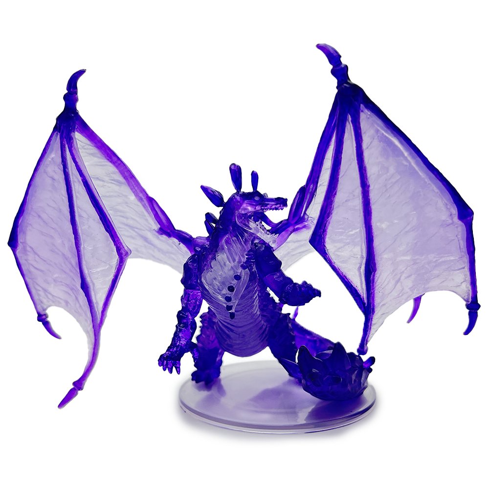 Young Amethyst Dragon - Fizbans Treasury Dragons 42 - DnD Icons of the Realms - FTD42 - Merchants of Immersion