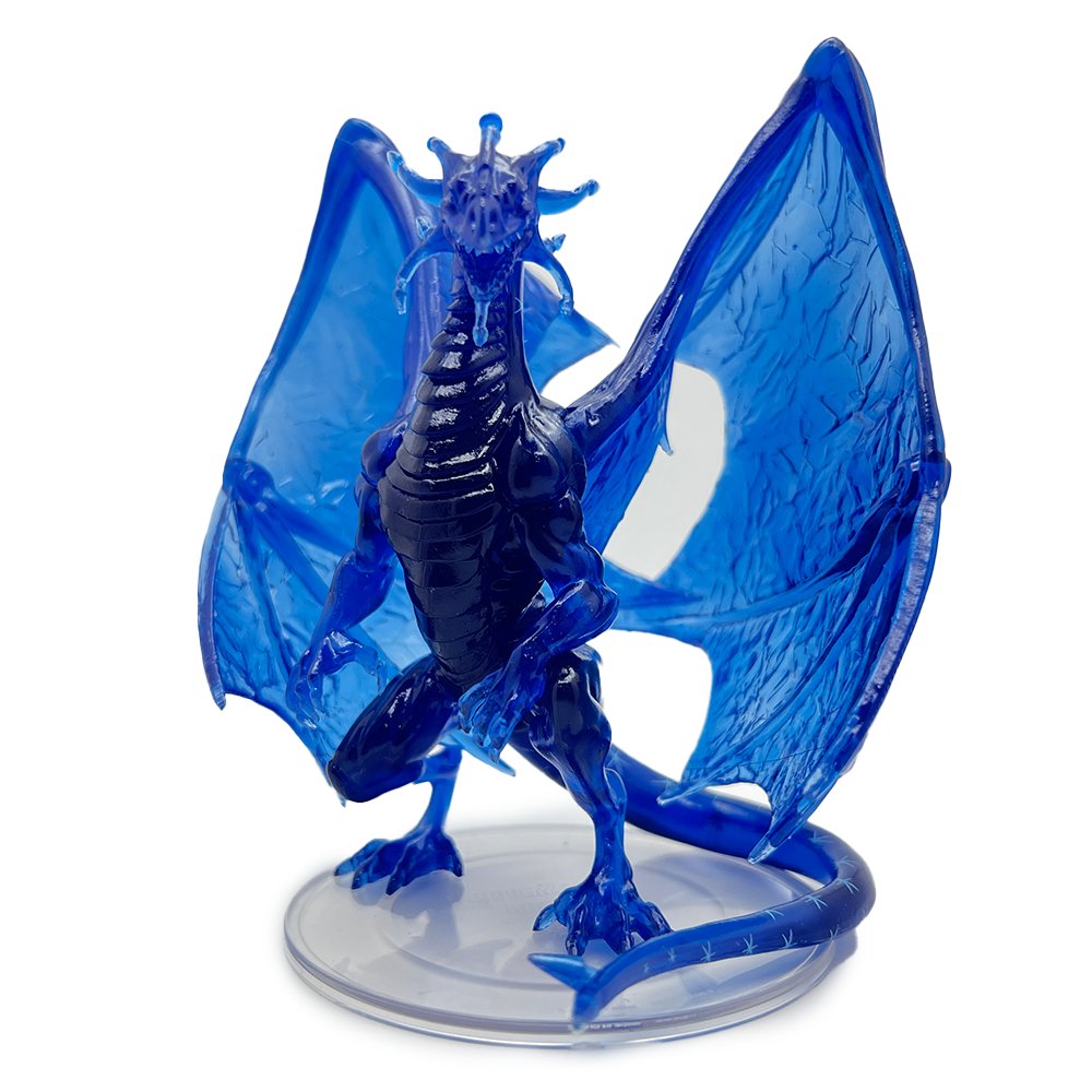 Young Sapphire Dragon - Fizbans Treasury Dragons 45- DnD Icons of the Realms - FTD45 - Merchants of Immersion