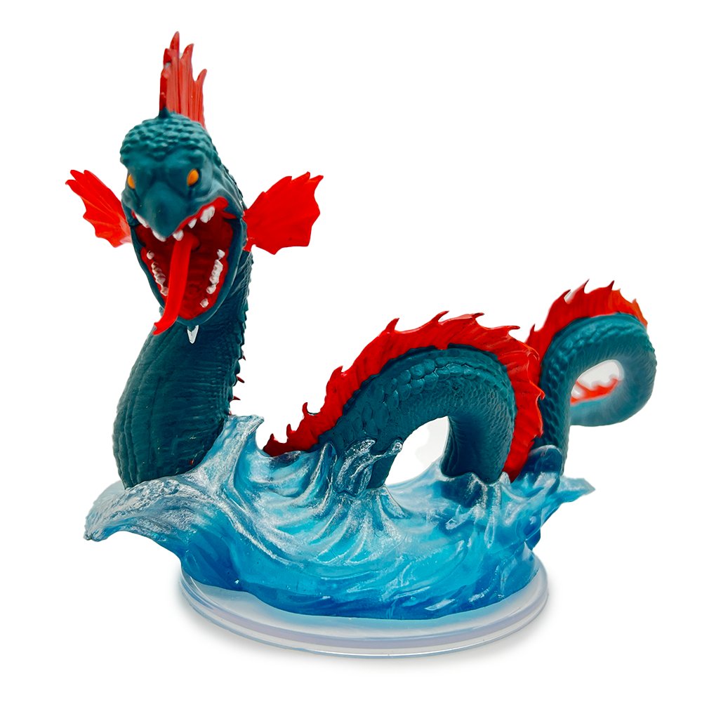 Young Sea Serpent - Fizban Treasury Dragons 41 - DnD Icons of the Realms - FTD41 - Merchants of Immersion